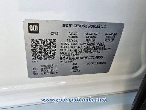 Used 2023 Buick Enclave Avenir w/ Trailering Package, 5000 lbs. image 14