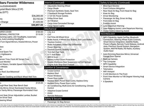 Used 2025 Subaru Forester Wilderness image 10