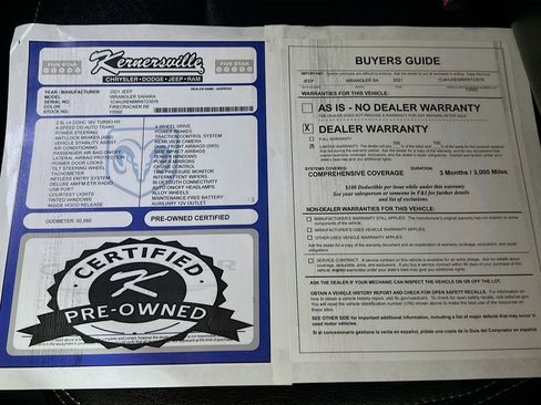 Used 2021 Jeep Wrangler Unlimited Sahara image 38