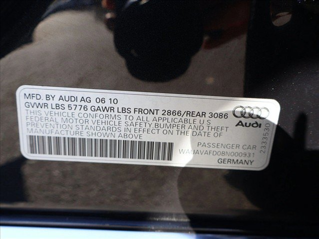 Used 2011 Audi A8 4.2 w/ Driver Assistance Pkg AWD/4WD image 30
