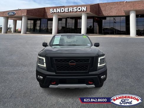 Used 2021 Nissan Titan PRO-4X w/ Off Road Protection Package image 8