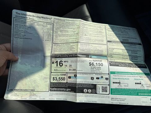 Used 2013 BMW M5 image 68