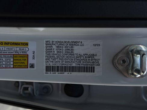 Used 2024 Honda Accord LX image 43