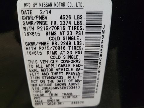 Used 2014 Nissan Rogue S AWD/4WD image 33