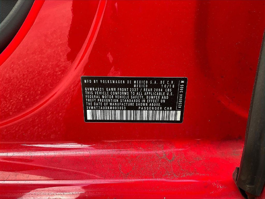 Used 2019 Volkswagen GTI S FWD image 6