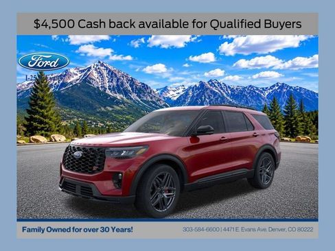New 2026 Ford Explorer ST AWD/4WD image 1