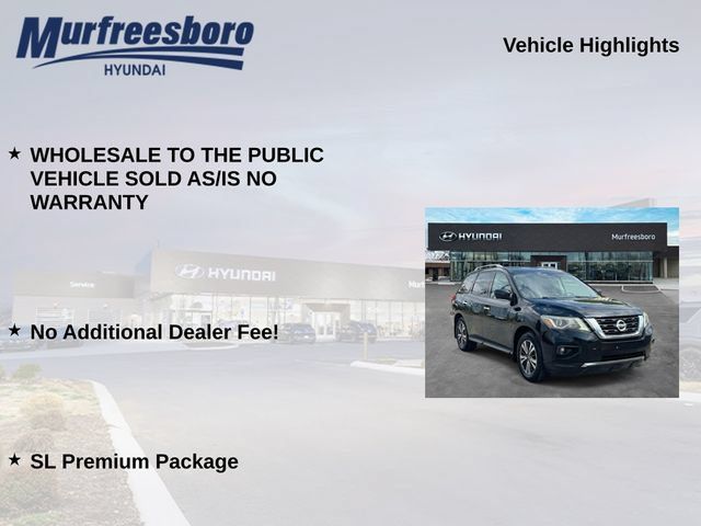 Used 2017 Nissan Pathfinder SL w/ SL Premium Package AWD/4WD image 5