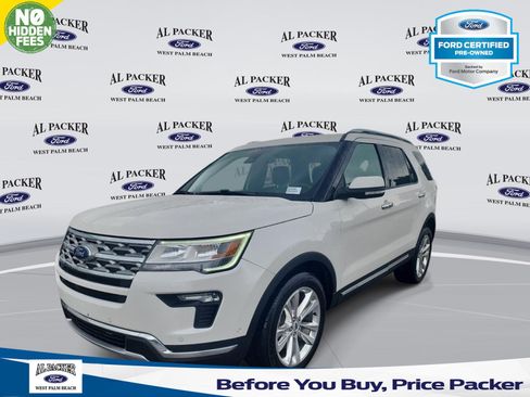 Certified 2018 Ford Explorer Limited w/ Equipment Group 301A AWD/4WD image 1