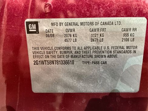 Used 2008 Chevrolet Impala LT w/ Luxury Edition Package image 29