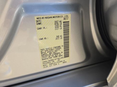 Used 2017 Nissan Altima 2.5 S w/ Power Driver Seat Package image 33