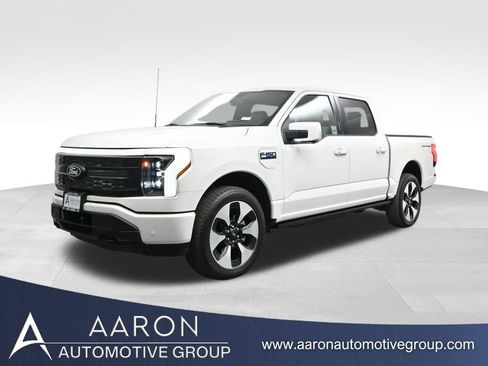 Used 2024 Ford F150 Lightning Platinum AWD/4WD image 1