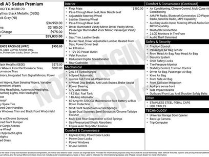 Used 2018 Audi A3 2.0T Premium w/ Convenience Package