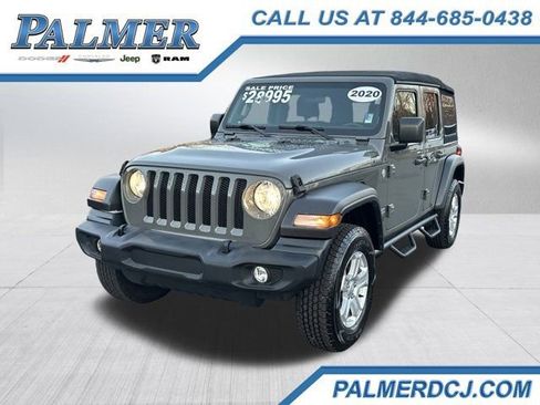 Used 2020 Jeep Wrangler Unlimited Sport S image 1