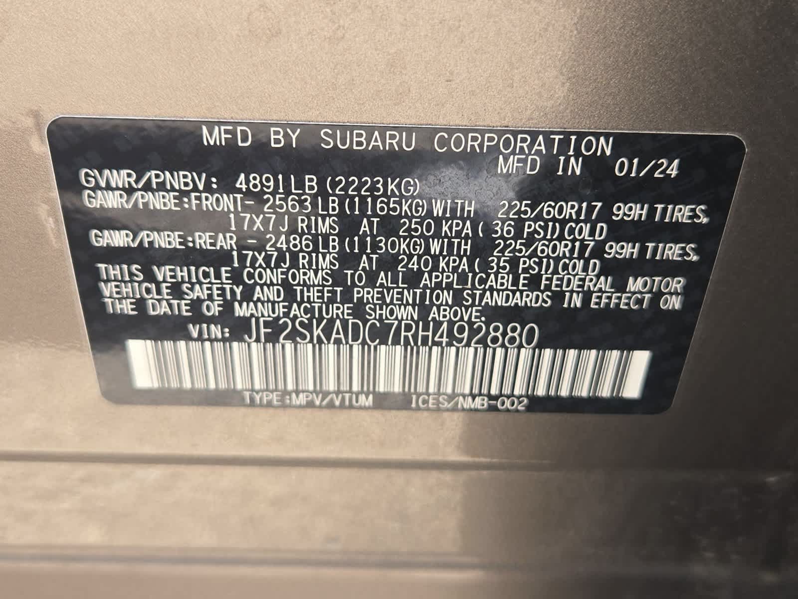 Used 2024 Subaru Forester Premium AWD/4WD image 35