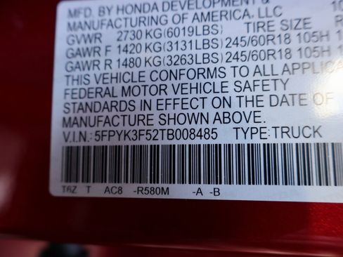 New 2026 Honda Ridgeline RTL image 33