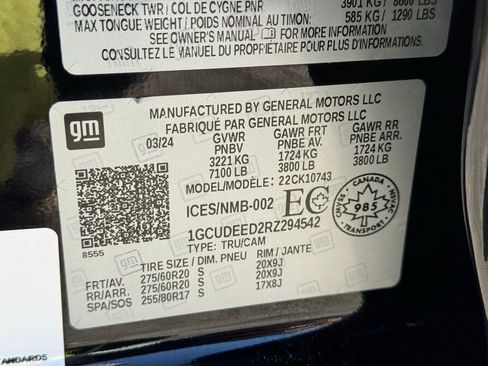 Certified 2024 Chevrolet Silverado 1500 RST w/ Convenience Package II image 26