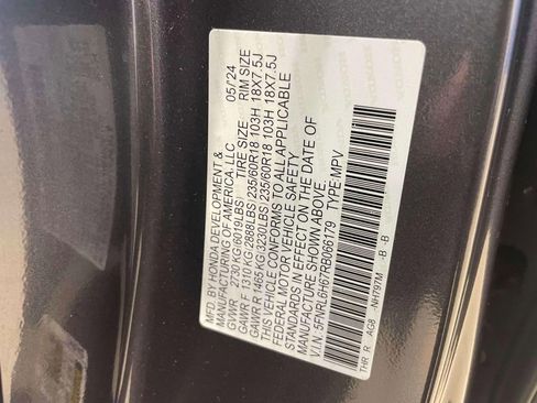 Certified 2024 Honda Odyssey EX-L image 20