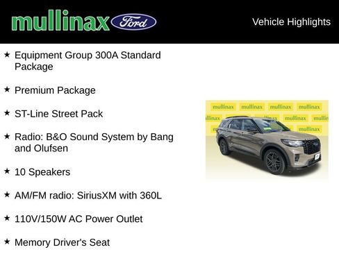 New 2026 Ford Explorer ST-Line w/ ST-Line Street Pack image 15