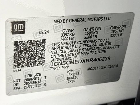 Used 2024 Chevrolet Tahoe LS w/ Driver Alert Package RWD image 34