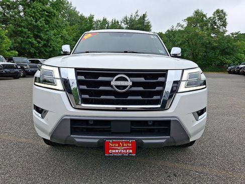 Used 2023 Nissan Armada Platinum w/ Captain's Chairs Package AWD/4WD image 2