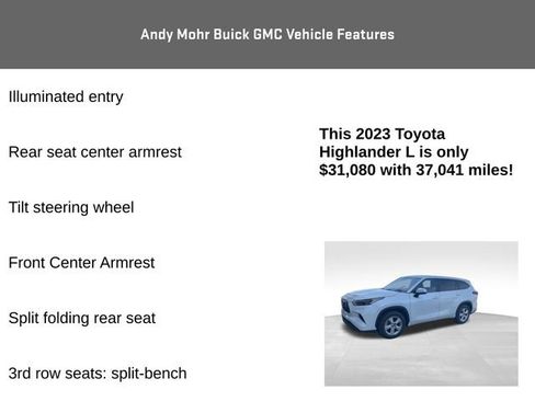 Used 2023 Toyota Highlander L FWD image 15