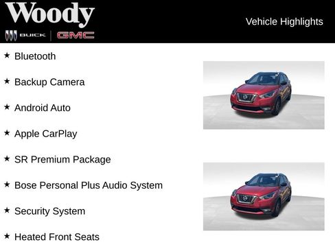 Used 2019 Nissan Kicks SR w/ SR Premium Package FWD image 3