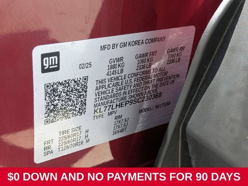 Used 2025 Chevrolet Trax LT w/ LT Convenience Package FWD image 21