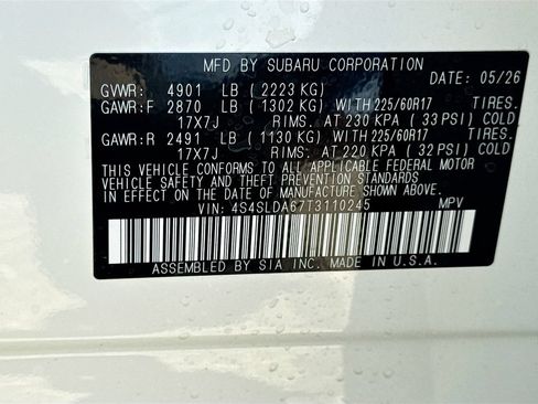 New 2026 Subaru Forester AWD/4WD image 39