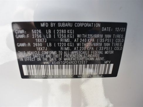 Used 2024 Subaru Outback Touring XT w/ Popular Package #2 AWD/4WD image 36