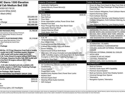 New 2025 GMC Sierra 1500 Elevation w/ Preferred Package image 6