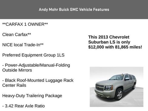 Used 2013 Chevrolet Suburban LS w/ All-Star Edition AWD/4WD image 4