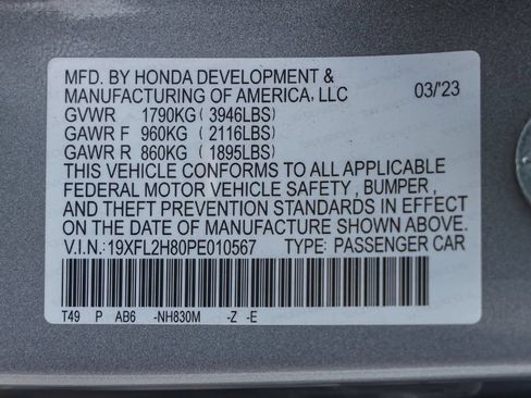 Used 2023 Honda Civic Sport image 33