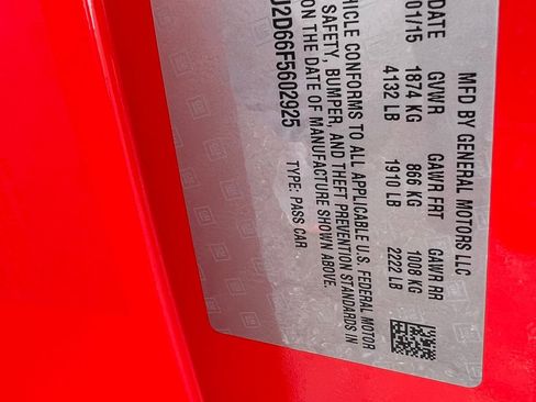 Used 2015 Chevrolet Corvette Z06 w/ 3LZ Preferred Equipment Group image 35