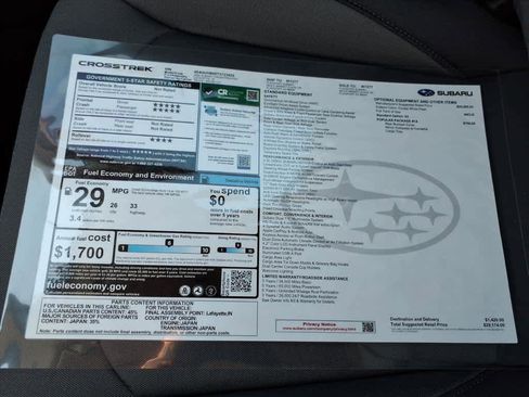 New 2026 Subaru Crosstrek 2.5i image 40