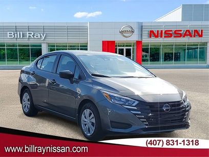 New 2025 Nissan Versa S w/ Trunk Package