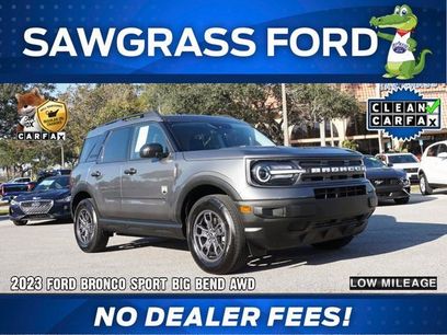 Certified 2023 Ford Bronco Sport Big Bend