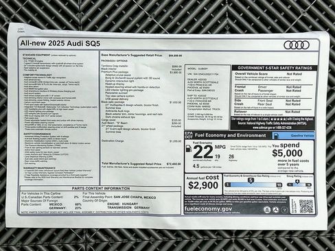 New 2025 Audi SQ5 Premium Plus image 9
