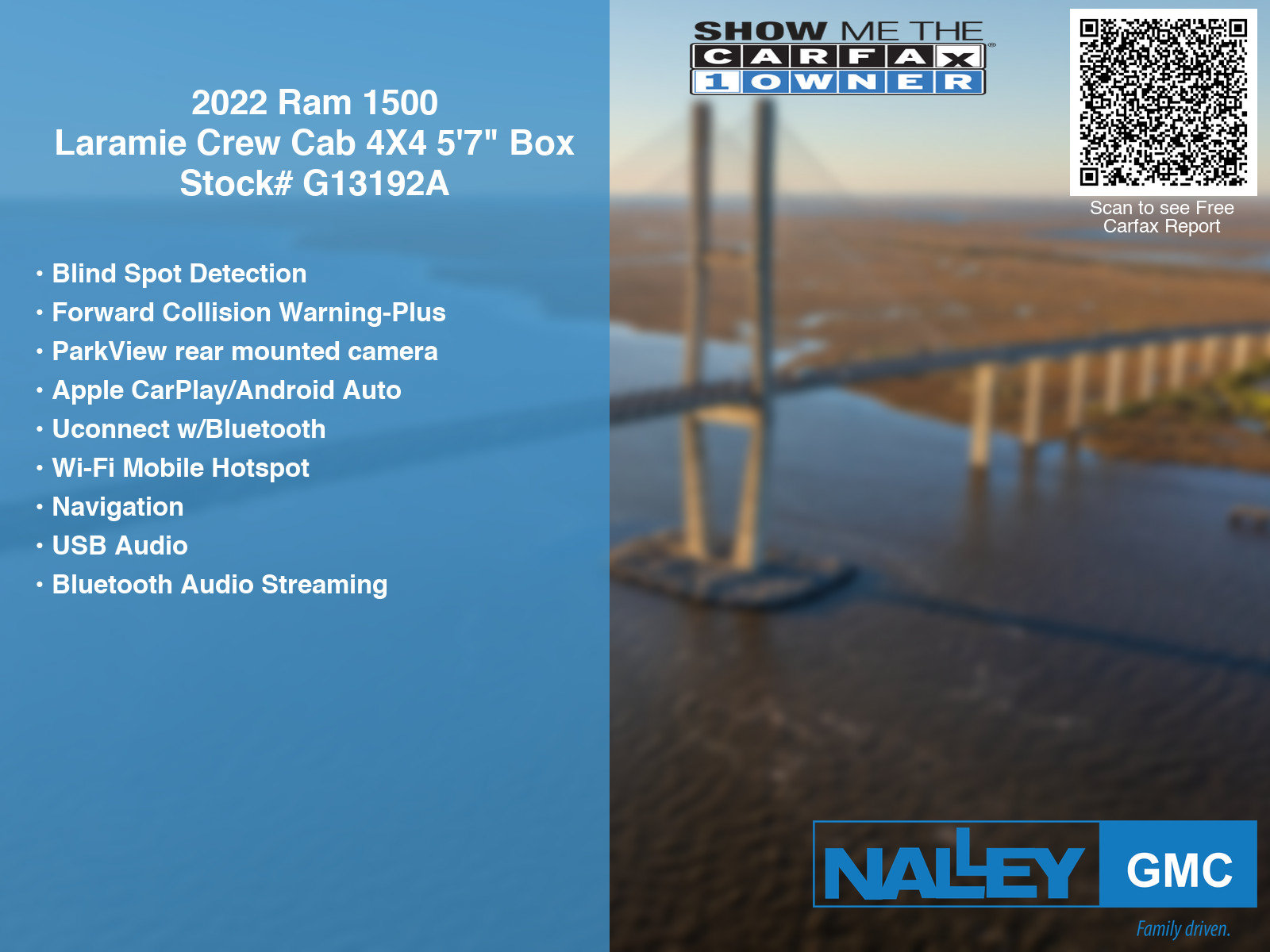 Used 2022 RAM 1500 Laramie w/ Sport Appearance Package AWD/4WD image 7
