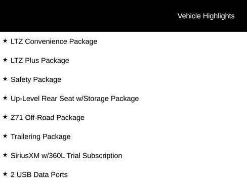 Used 2025 Chevrolet Silverado 1500 LTZ w/ Z71 Off-Road Package image 20