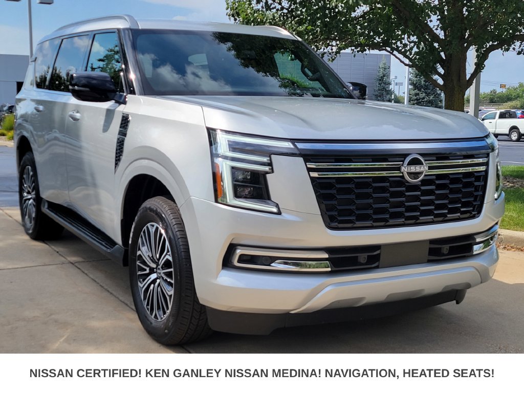 Certified 2025 Nissan Armada SL w/ Captain's Chari Seat Package AWD/4WD image 1