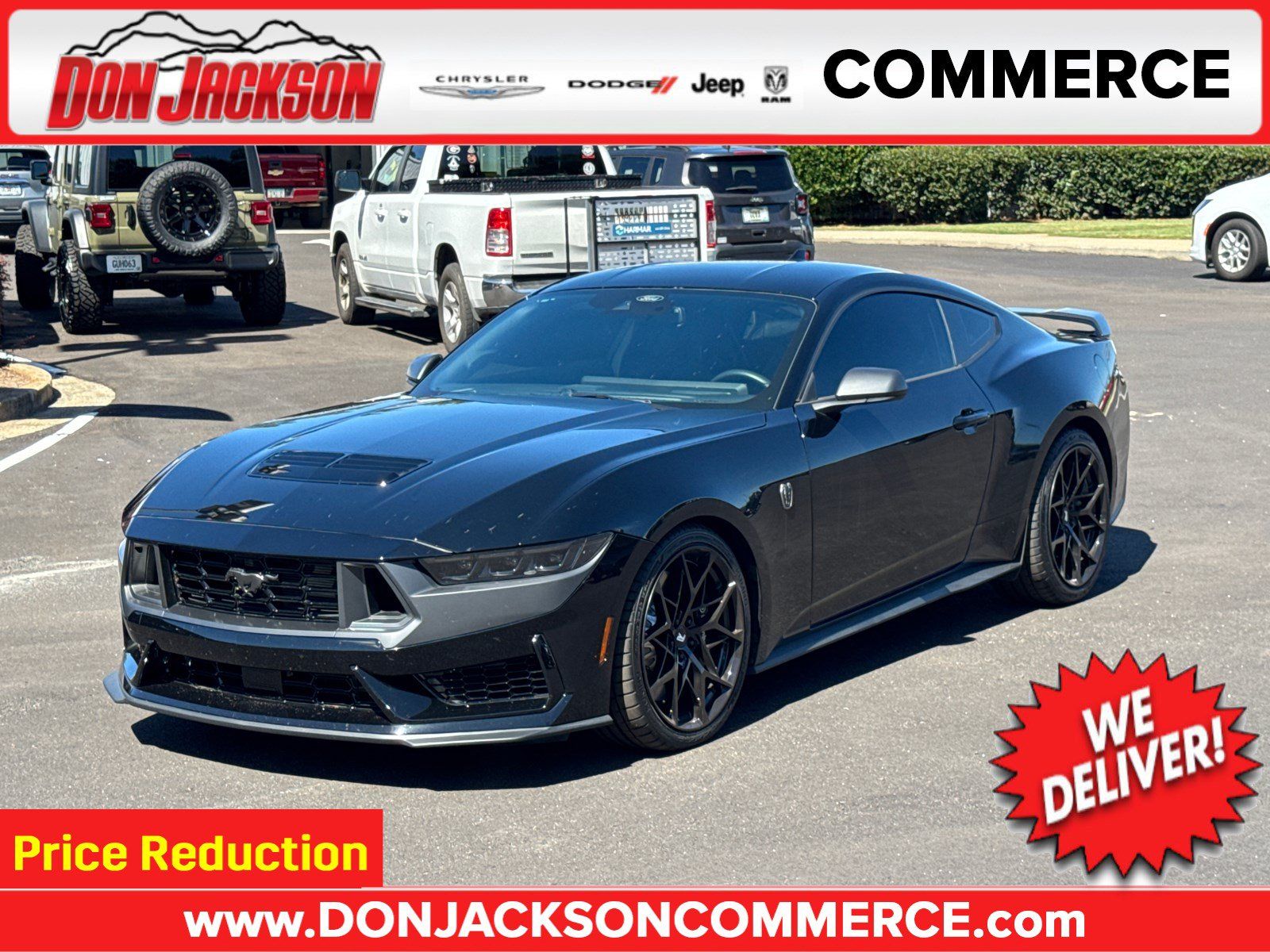 Used 2025 Ford Mustang Dark Horse RWD image 1
