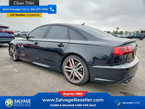 Used 2018 Audi S6 Premium Plus w/ S Sport Package AWD/4WD image 3