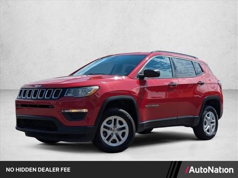 Used 2021 Jeep Compass Sport AWD/4WD image 1