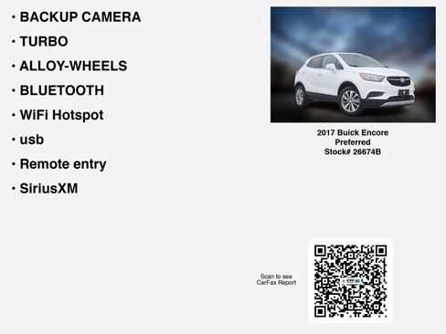 Used 2017 Buick Encore Preferred image 7