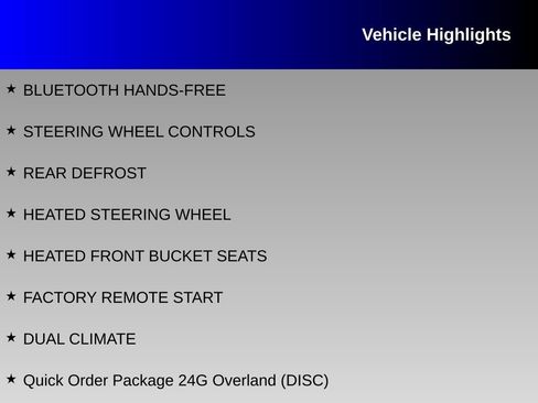 Used 2023 Jeep Gladiator Overland w/ LED Lighting Group AWD/4WD image 8