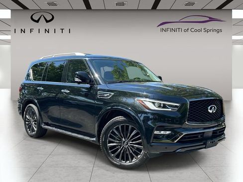 Used 2021 INFINITI QX80 Premium Select w/ Cargo Package AWD/4WD image 1