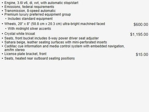 Used 2017 Cadillac XT5 Premium Luxury AWD/4WD image 2