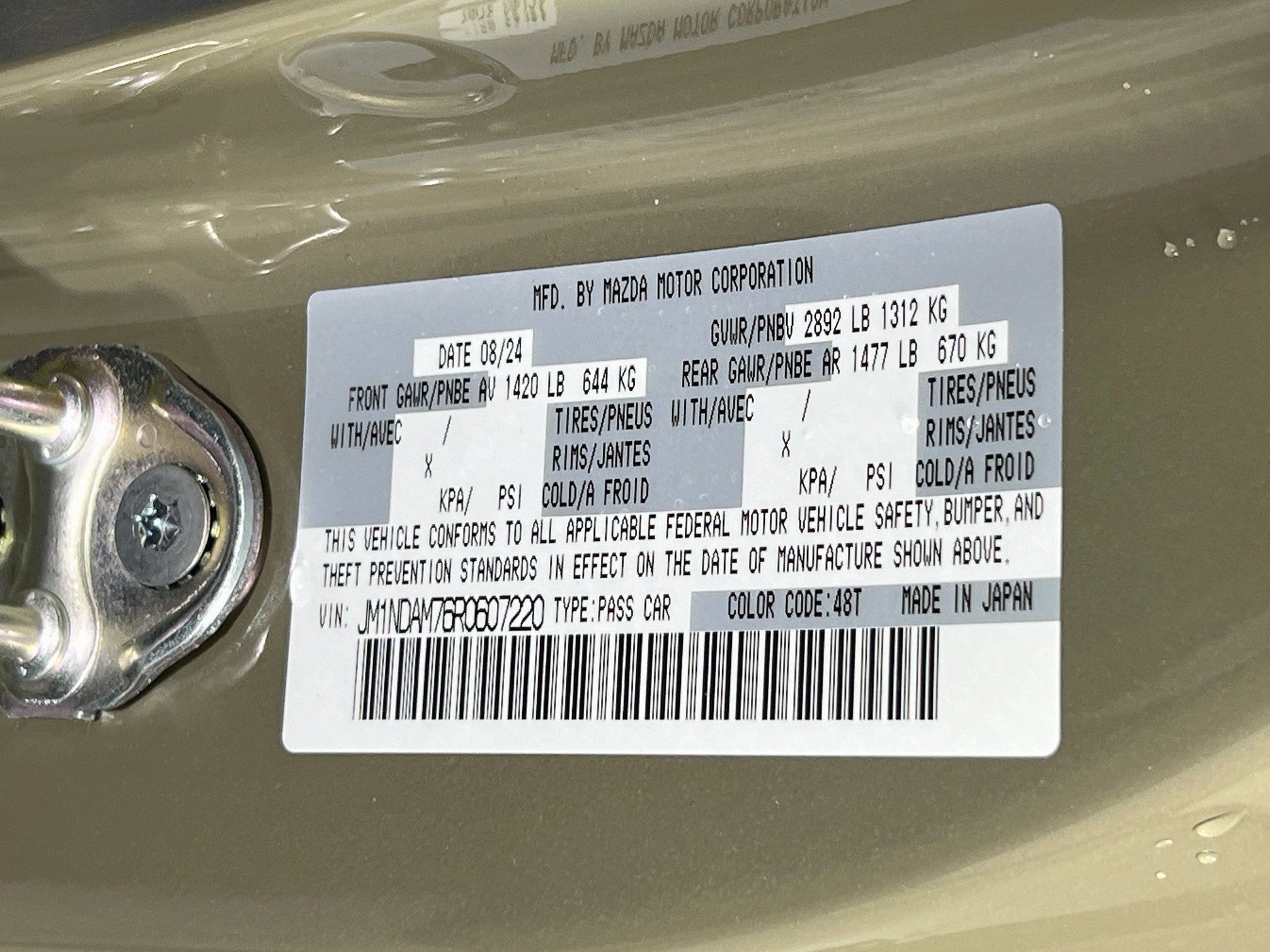 Used 2024 MAZDA MX-5 Miata RF Grand Touring RWD image 29