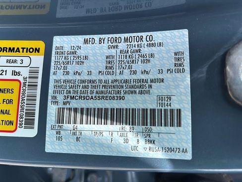 Certified 2025 Ford Bronco Sport Badlands w/ Badlands Tech Package AWD/4WD image 21