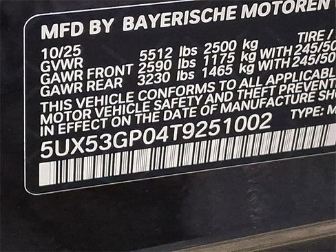 New 2026 BMW X3 xDrive30 w/ Convenience Package image 19